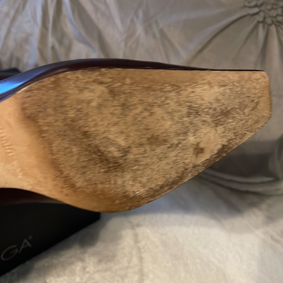 Brown pumps 2 inch heel. With lots of love left. They are a 10 but narrow. - Picture 7 of 7